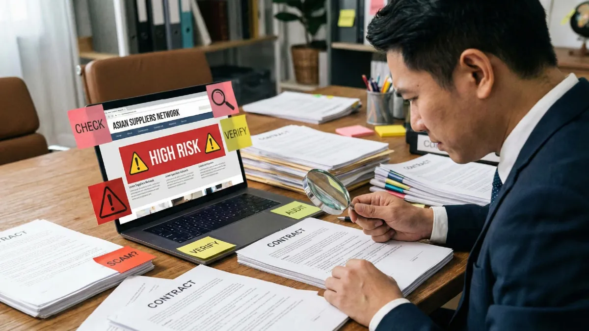 Cómo evitar estafas comunes al abastecerse en China