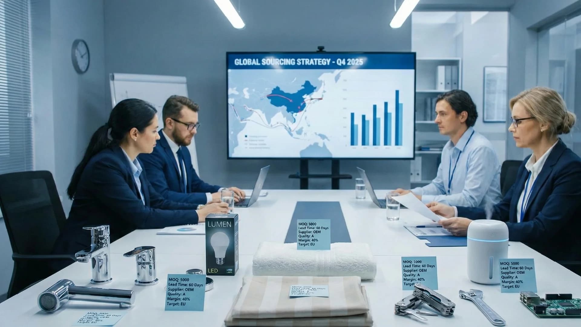 Cómo construir una estrategia de sourcing multicategoría para retail