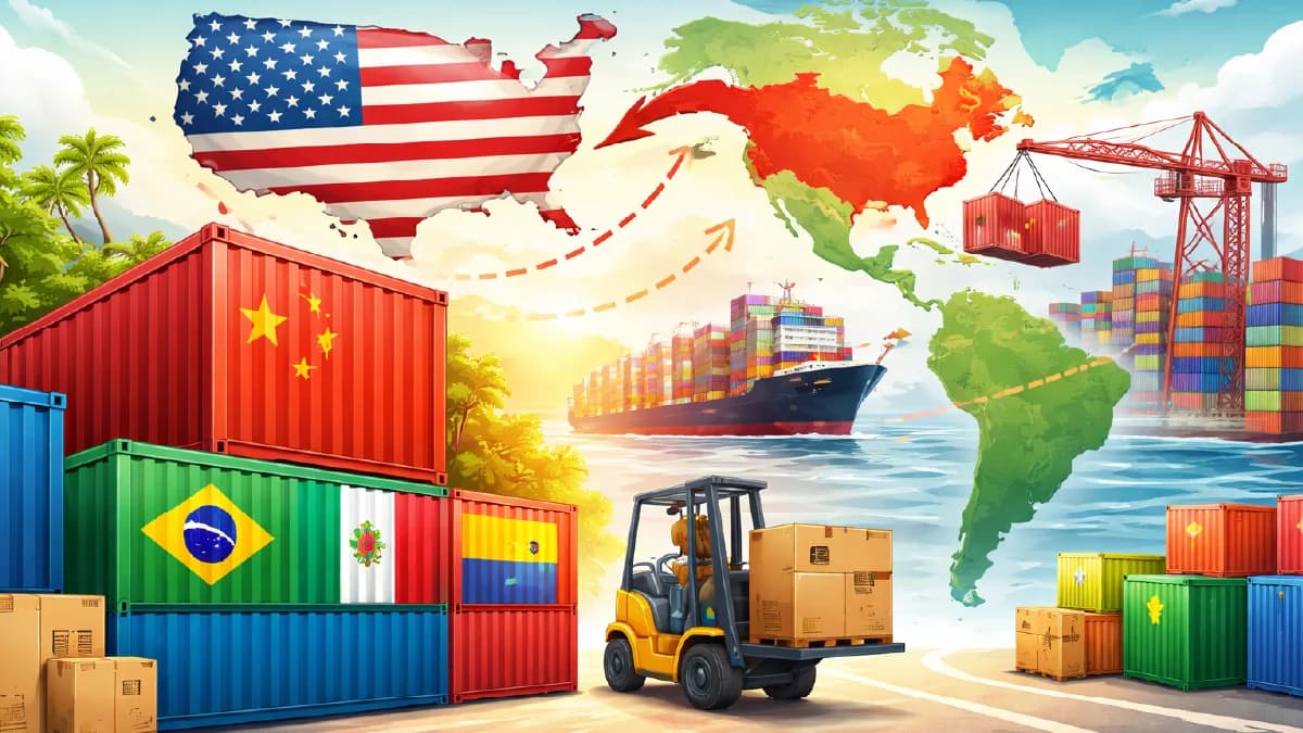 Cómo los Aranceles de EE.UU. a China Afectan a Importadores de Latinoamérica